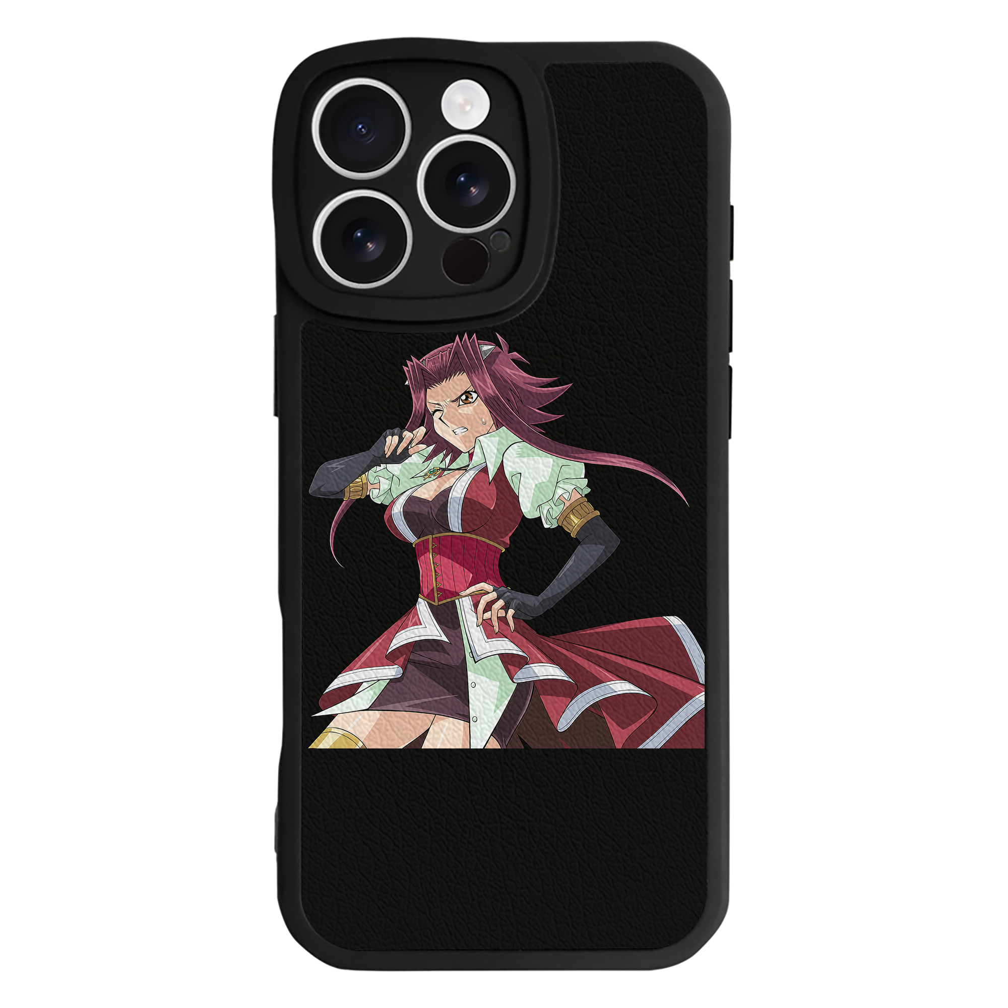 （画像用） 遊☆戯☆王 Yu-Gi-Oh! 【iPhone 16シリーズ対応】シリコンスマホケース（レザー調） 材質：シリコン